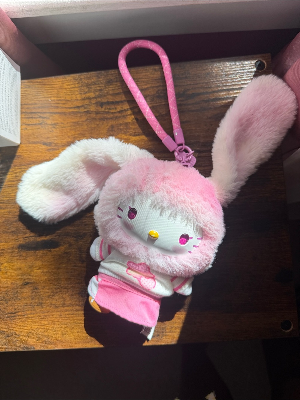Hello Kitty Pop Star Plush Bag Charm